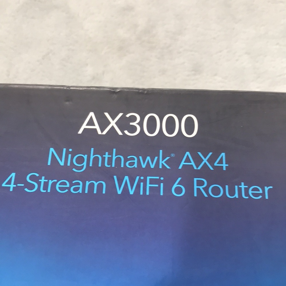 Netgear Nighthawk AX4  4-Stream Wifi 6 Router - Picture 2 of 12